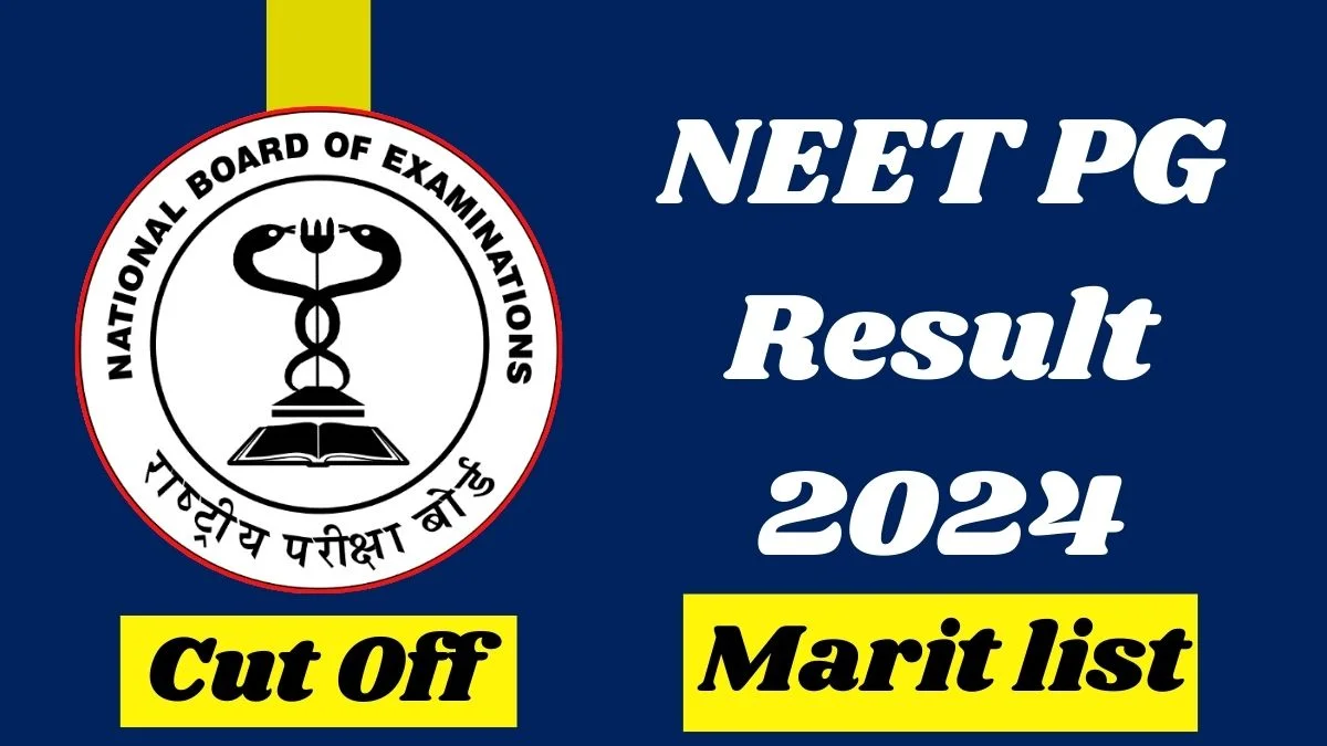 NEET PG Result 2024